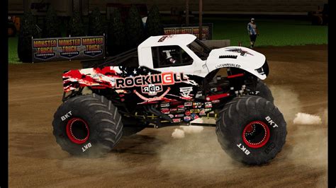 Beamngdrive Monster Truck Throwdown Rockwell Red Freestyle Ionia