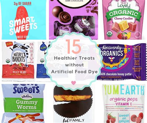 15 Healthier Treats Without Artificial Food Dye | hol FAMILY