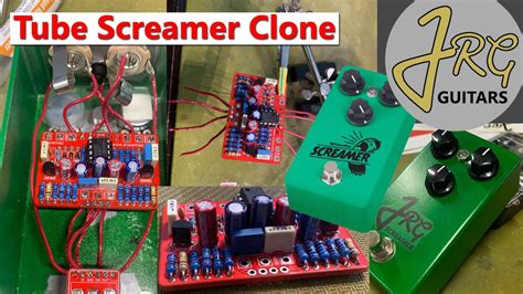 Making A Tube Screamer Clone Youtube