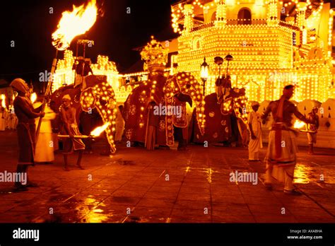 Kandy Perahera Dalada Maligawa, procesión, Templo Sri Lanka Fotografía de stock - Alamy