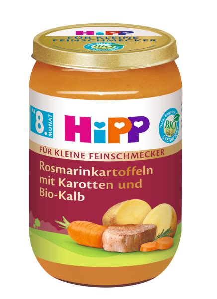 Kleine Gourmets D Rfen Sich Freuen Neue Sorten Von Hipp Familiii