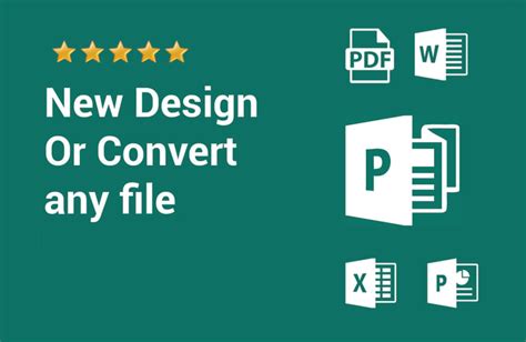 Do Or Convert Pdf Word Excel Powerpoint Publisher Job By Freelancezahid Fiverr