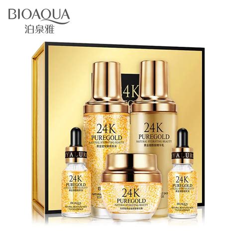 Bioaqua K Gold Gold Suit Hyaluronic Acid Set K Essence Set Box