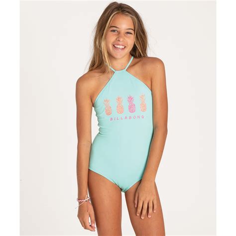 Billabong Girls Sol Searcher One Piece Beach Glass Surf World Surf Shop