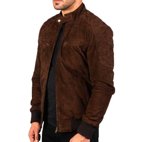 suede leather jacket stylish brown suede jackets  men
