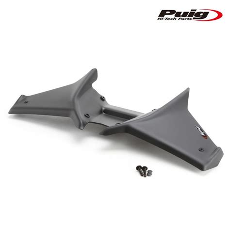 Puig J Naked Front Spoiler Matt Black Honda Hornet