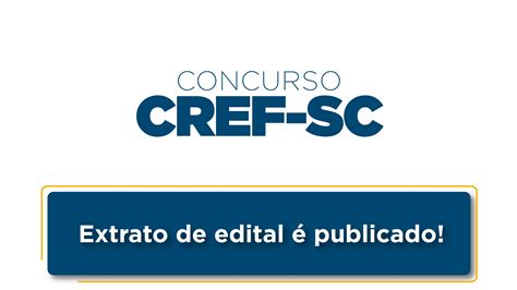 Concurso Cref Sc Extrato De Edital é Publicado Rico Domingues