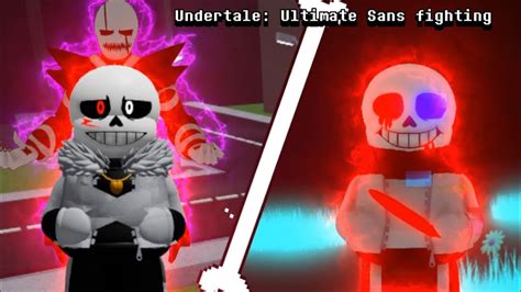 Undertale Ultimate Sans Fighting Showcase Youtube