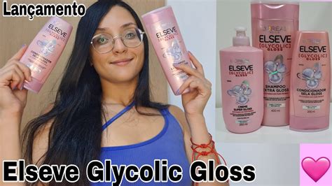 Lançamento Elseve Glycolic Gloss YouTube