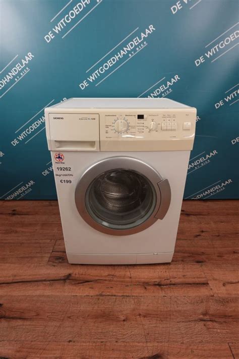 Wasmachine 6 Kg 1200 Toeren Siemens XL1230 De Witgoedhandelaar