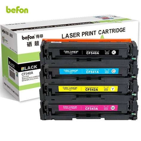 Befon 203x Toner Replacement For Hp 203x 203a Cf540x Cf540a Toner