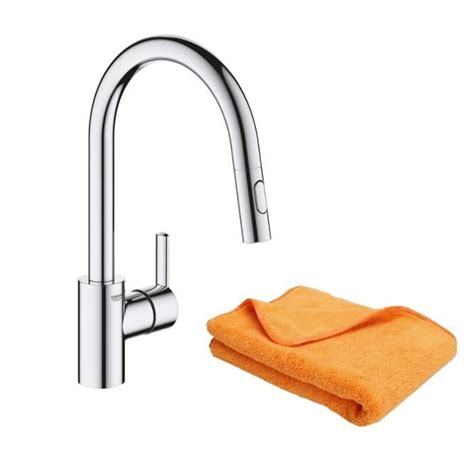 Mitigeur De Cuisine Grohe Feel Avec Douchette Extractible Jets