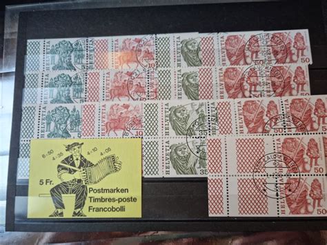 1984 Markenheftchen Volksbräuche ET Ortsstempel Kaufen auf Ricardo