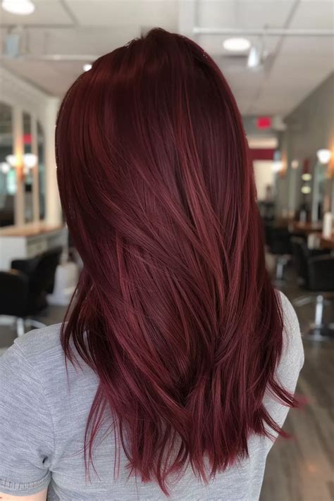 Stunning Shades Of Reddish Brown Hair Color In Reddish Brown