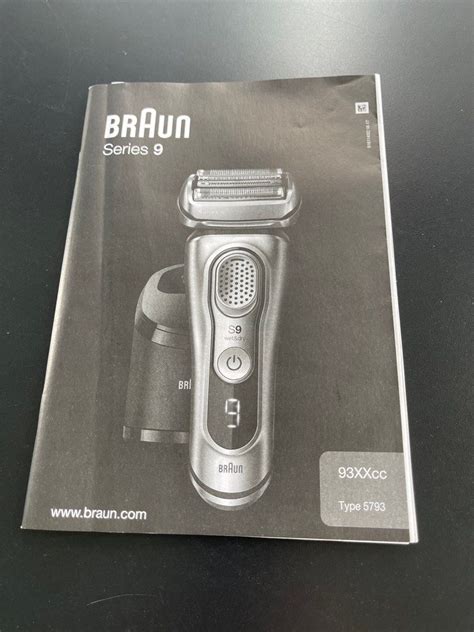 Braun Electric Razor For Men Waterproof Foil Shaver Series 9 9385cc