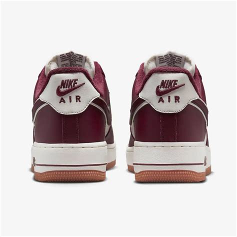 Nike Air Force 1 College Pack Night Maroon