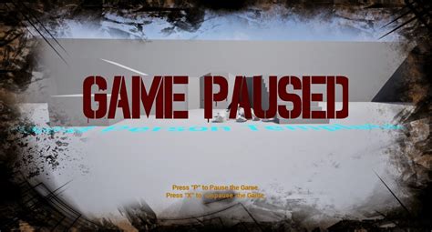 How To Create Pause Screen In Ue4 Master Design