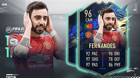 Fifa Bruno Fernandes Tots Player Review I Fifa Ultimate Team