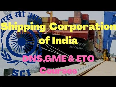 SCI SPONSORSHIP SHIPPING CORPORATION OF INDIA DNS GME ETO