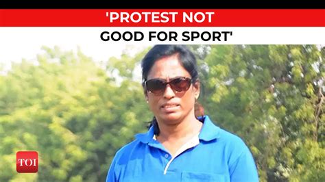 Pt Usha Says Protesting Wrestlers ‘tarnishing Indias Image