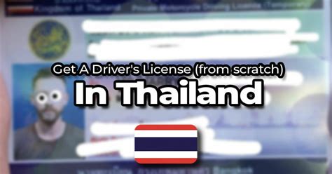 How To Get A Driving License As A Foreigner In Thailand I Did It From