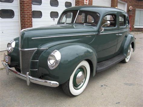 1940 Ford Deluxe 4 Door Sedan Low Mileage Original For Sale Photos