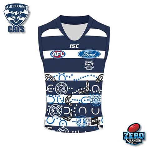 Geelong Cats Jersey Afl Geelong Cats Jersey Flannelette Pyjama Set