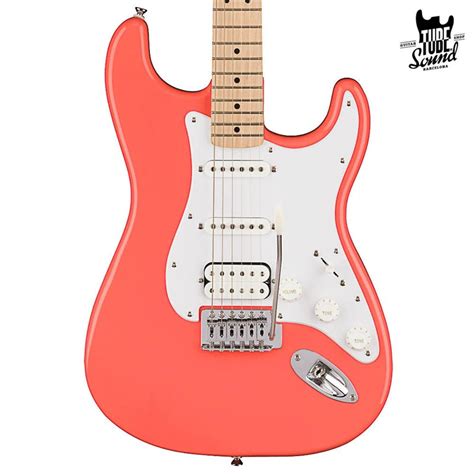 Squier Stratocaster Sonic Hss Mn Tahitian Coral Tube Sound Barcelona