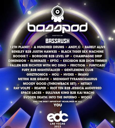 Insomniac Reveals Individual Stage Lineups For Edc Electronic Vegas