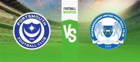 Portsmouth Vs Peterborough Prediction Odds Betting Tips