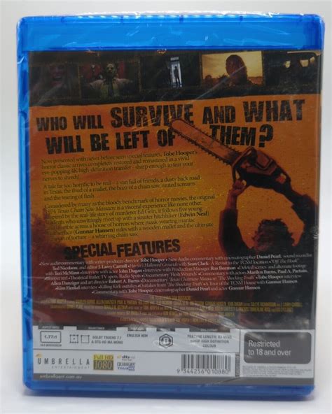 The Texas Chainsaw Massacre 40th Anniversary Edition Region B Blu Ray New Sealed Ebay