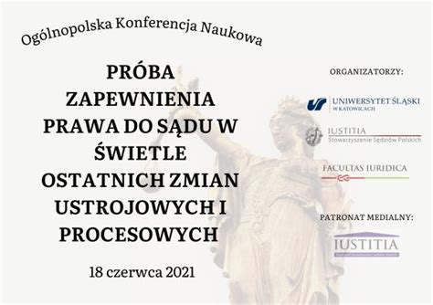 Ogolnopolska Konferencja Naukowa Uniwersytet L Ski W Katowicach