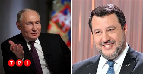 Lega Salvini Premier Laccordo Politico Con Il Partito Di Putin