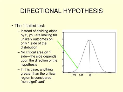 PPT - DIRECTIONAL HYPOTHESIS PowerPoint Presentation - ID:260384