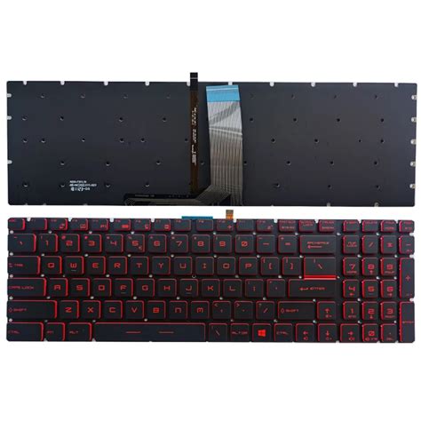 NEW US Laptop Keyboard For MSI GV62 8RC 8RE GV62VR GV72 7RD GV72 7RE