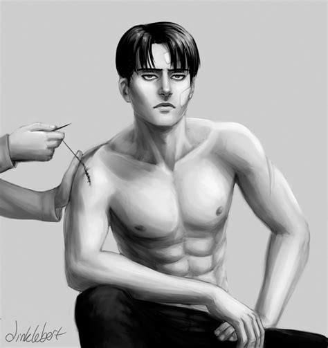 Shirtless Levi By Dinklebert Deviantart On Deviantart Levi