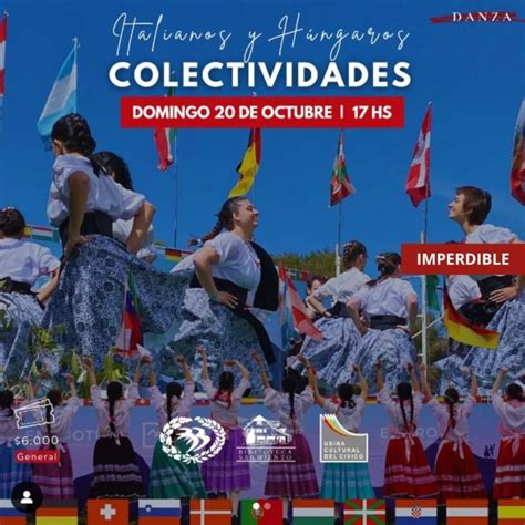 Las Colectividades Bailan Llega A La Usina Cultural Del C Vico Con