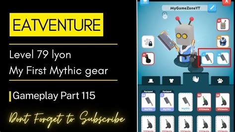 Eatventure City 79 Lyon With My First Mythic Gear Speed Run