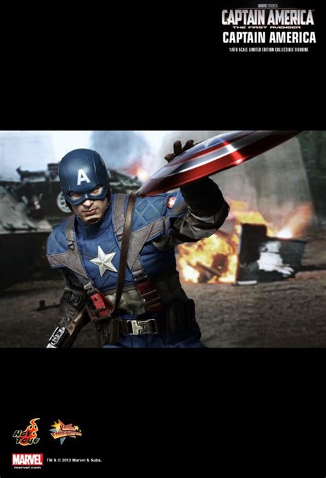 Captain America Aus Dem Film The First Avenger Von Hot Toys Chris Evans MMS