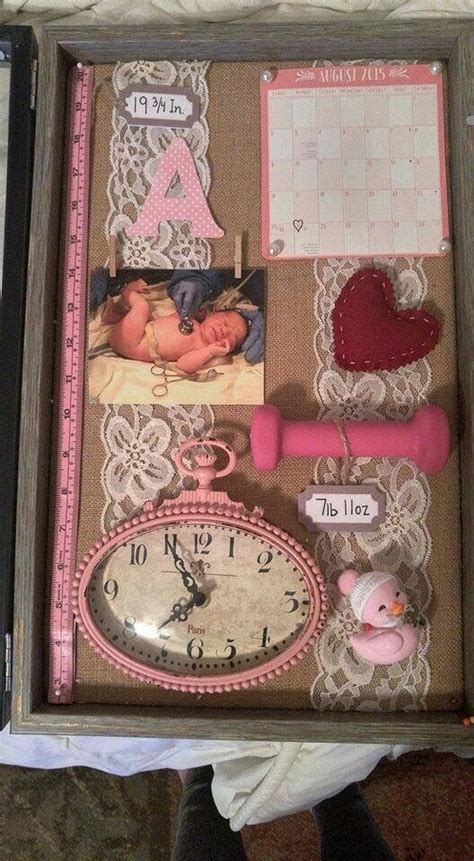 Pin By Melissa Nicole On Jackson Newborn Shadow Box Baby Shadow Box