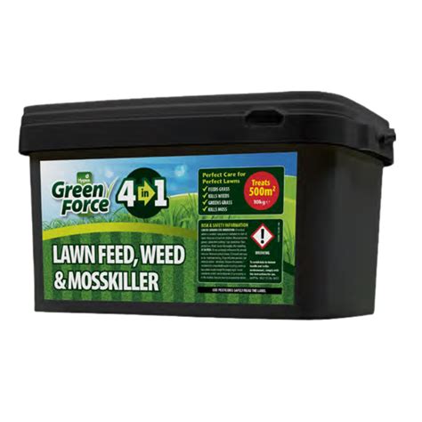 Greenforce 4 IN 1 Lawn Feed Weed Mosskiller Hygeia Ireland