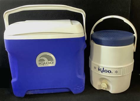 Lot 2 Igloo Coolers Camping