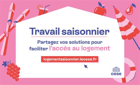 Consultation du CESE sur l accès au logement pour les travailleurs