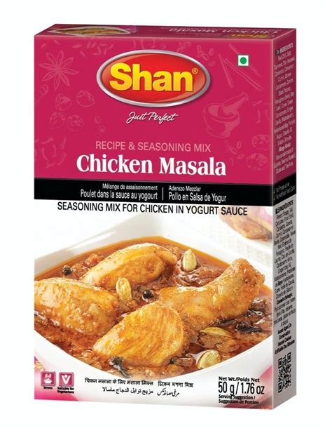 Shan Chicken Masala Powder Packaging Size 50 G Packaging Type Box