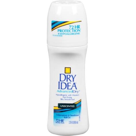 Dry Idea Advanced Dry Unscented Antiperspirant Deodorant Roll On