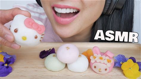 Asmr Wagashi Traditional Japanese Sweets Eating Sounds Sas Asmr Youtube