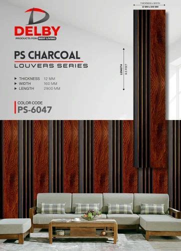 12mm Charcoal Louver Wall Panels 6000 Series At Best Price In Ludhiana