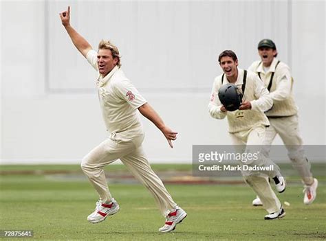 Shane Warne Ashes Photos And Premium High Res Pictures Getty Images