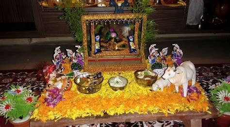 Krishna Janmashtami Decoration At Home