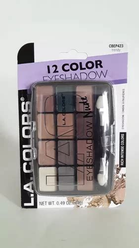 Paleta De Sombras L A Colors De 12 Colores MercadoLibre